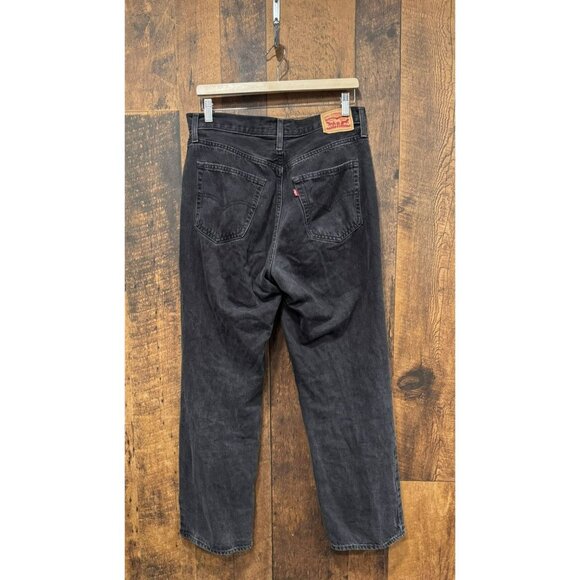 Levis Women’s ‘94 Baggy Black Denim Jeans Size 30 EUC - Picture 3 of 7